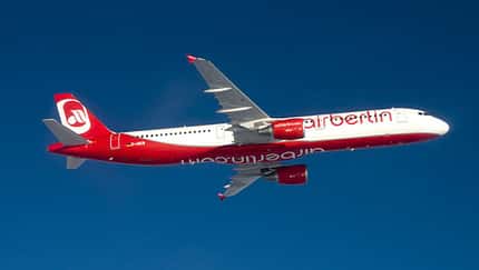 airberlin macht weniger Verlust