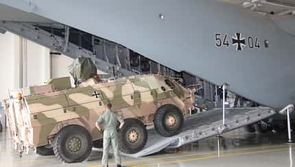 A400M nimmt Fuchs auf