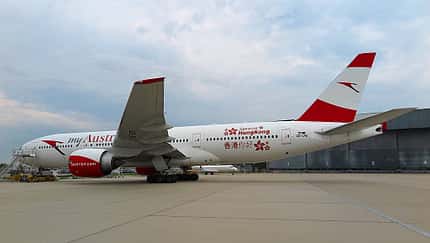 Austrian fliegt nach Hongkong