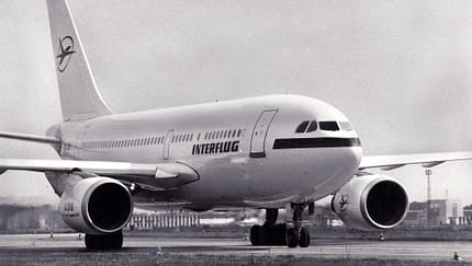 Als Interflug mit Airbus flog