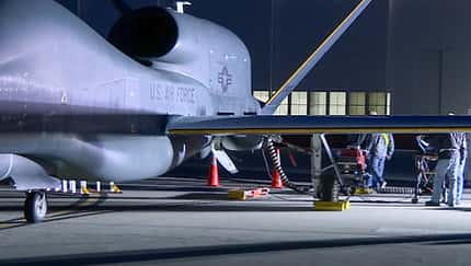 Vereisungstests am Global Hawk