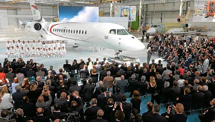 Roll-out der Falcon 5X
