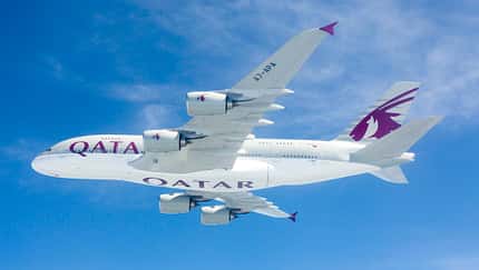 Qatar kommt mit der A380 nach Frankfurt