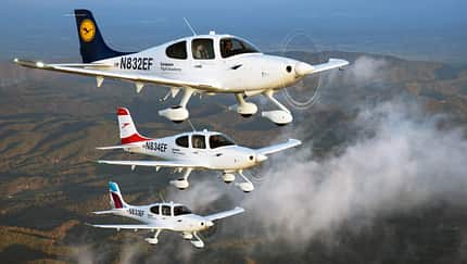 Erste Cirrus SR20 für die Lufthansa-Pilotenschulung
