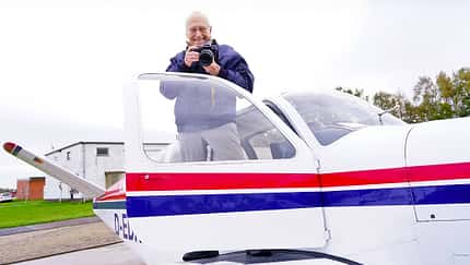 Luftfahrtfotograf Joe Rimensberger ausgezeichnet