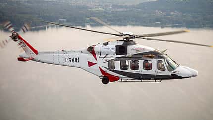 AW189K mit neuen Aneto-Triebwerken vorgestellt