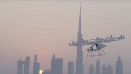 Volocopter fliegt erstmals in Dubai