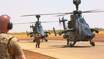 Tödlicher Absturz eines Tigers in Mali