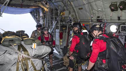 USAF rettet deutsche Segler aus Seenot