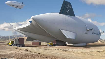 Hybridluftschiff für Hybrid Air Freighters
