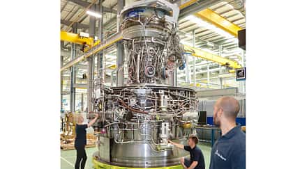 Zukunftstriebwerk vor den ersten Tests