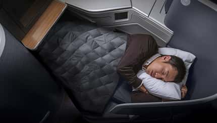 Boeing 777-200 mit neuer Business-Class-Bestuhlung