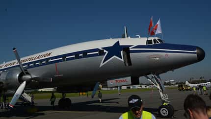 Breitling Super Constellation muss noch am Boden bleiben