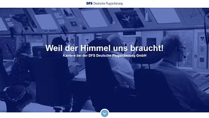 DFS informiert und rekrutiert online