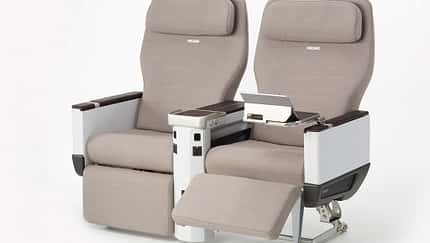 Alaska Airlines Erstkunde für neuen Flugzeugsitz