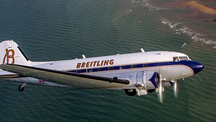 Breitling DC-3 umrundet die Welt