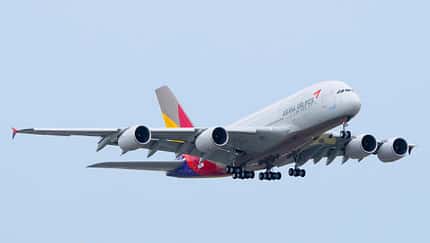 Asiana stellt Frankfurt auf A380 um