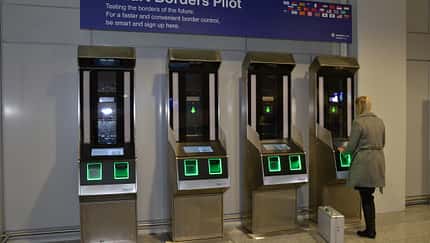 Bundespolizei testet Selbstbedienungs-"Kiosk"