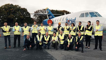 Testflug in Großbritannien durchgeführt