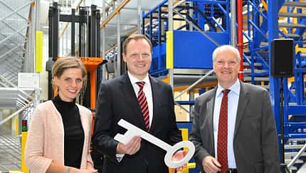 Neues Logistiklager für die A350 in München