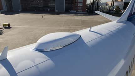 Airbus testet neue Breitband-Antenne