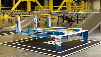 Amazon stellt Lieferdrohne vor