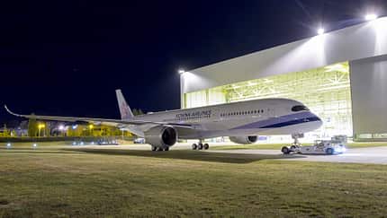A350 XWB für China Airlines bereit für Flugtests