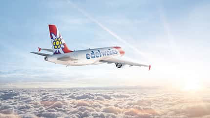 Zusätzliche Sitzreihe in Edelweiss-A320