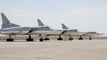 Tu-22M3 fliegen Angriffe in Syrien vom Iran aus