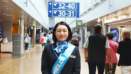 Flughafen Helsinki betreut Chinesen mit chinesischem Personal