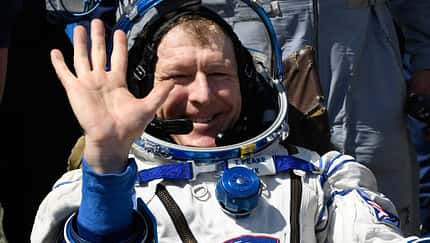 Tim Peake wird in Köln untersucht