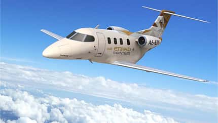 Erste Phenom 100E für Etihad-Flugschule