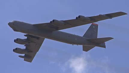 B-52H überfliegt die ILA