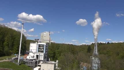 Vinci wird beim DLR in Lampoldshausen getestet