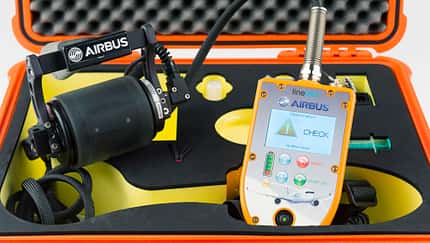 Ultraschall-Inspektion für Teile aus Verbundwerkstoff