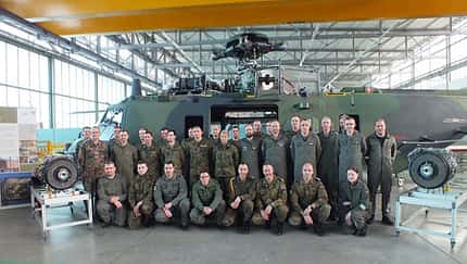 NH90-Mechaniker schrauben jetzt an drei Modellen