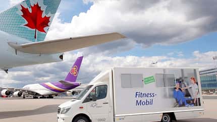 Fraport-Fitness-Mobil wird ausgezeichnet