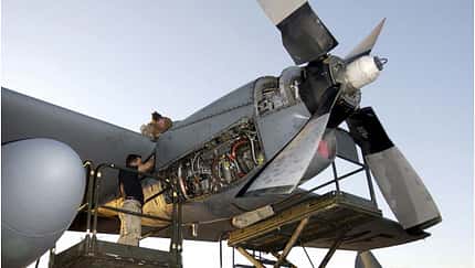 US Air Force führt verbessertes T56-Triebwerk ein