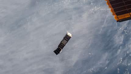 Der erste Nanosat-Technologieträger der ESA meldet sich zum Dienst