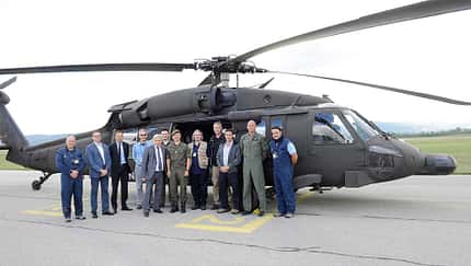 S-70 als Testträger für Atomdetektoren