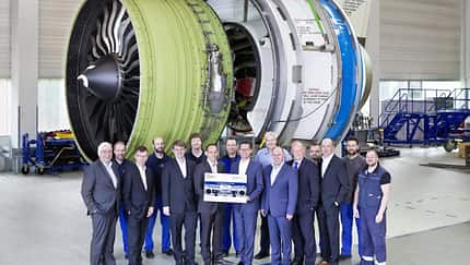 MTU Maintenance feiert 7000 instandgesetzte Flugtriebwerke