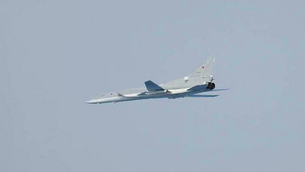 Eurofighter identifizieren russische Kampfflugzeuge