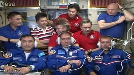 ESA-Astronaut Mogensen auf der ISS angekommen