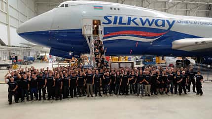 Erster 747-400 D-Check bei HAITEC