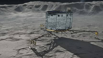 Philae sendet weitere aktuelle Daten