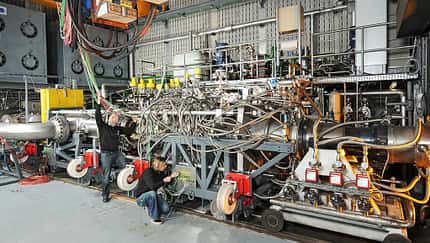 Hightech-Brennkammern im Test