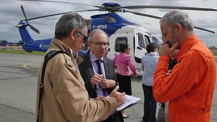 Airbus Helicopters demonstriert leise IFR-Anflüge auf Zivilflughafen