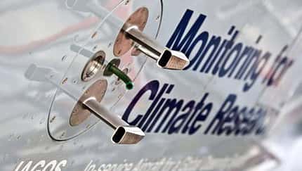A330 von Lufthansa führt Klimaforschung durch