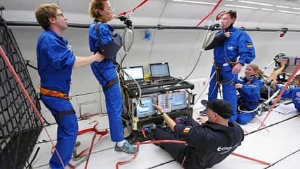 Erste Kampagne mit dem neuen ZERO-G-Flugzeug
