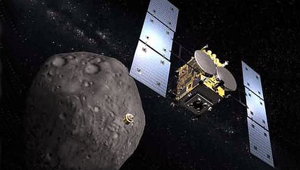 ESA unterstützt Japans Asteroidenmission Hayabusa-2
